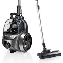 Mythriva Arnica ET14440 Mila Antrasit Toz Hazneli Elektrikli Süpürge, 750 W, Hepa 13 Filtre, 2.5 L Kapasite, Antrasit