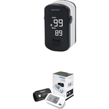 Mythriva Tr M6 HEM-7360-E Dijital Koldan Tansiyon Aleti + Skormed BM1000E Parmak Tipi Pulse Oksimetre