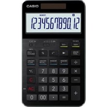 Mythriva Casio S100X-BK-DJ Profesyonel 12 Hane Masa Üstü Hesap Makinesi