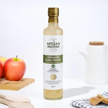 Mythriva Tr Artizan Mutfak Organik Elma Sirkesi 500 ml | Doğal Fermantasyon | Cam Şişe | Meşe Fıçıda Dinlendirilmiş | Katkı Maddesi Ilavesiz | Türkiye Üretimi