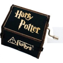 Mythriva Harry Potter Ahşap Çevirmeli Müzik Kutusu