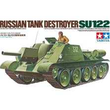 Mythriva Tr 1/35 Russian Tank SU-122 Plastik Askeri Araç Kiti