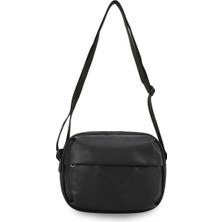 Mythriva Puma Essentials Pu Crossbody Bag Omuz Çantası-En: 20 Cm, Boy: 15,5 Cm, Derinlik: 6 cm 09231201 Siyah