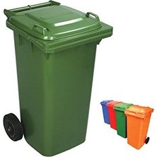 Mythriva Tr Çöp Konteyneri 240 Litre Yeşil Tekerlekli - A+ Kalite Konteyner -139062920