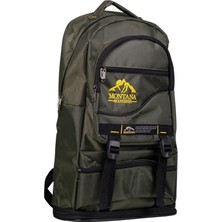 Mythriva Tr 55 Lt + 10 Lt Su Geçirmez Kumaş Trekking Yarı Dağcı Seyahat Avcı Kampçı Bisiklet Yürüyüş Sırt Çanta Kamuflaj Desen