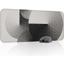 Mythriva Tr Brütalist Tarz Oyuncu Gaming Mouse Pad Kauçuk Kaymaz Taban Mousepad (V4, 70X30 Xl)
