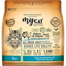 Mythriva Tr Original Tahılsız Somonlu Tavuklu Kedi Maması 2 kg