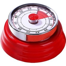 Mythriva Tr Wf Kırmızı Mekanik Klasik Zilli Mutfak Zamanlayıcı Timer THR301