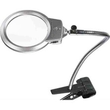 Mythriva Tr Mandallı Ayarlanabilir Başlıklı LED Işıklı Büyüteç 130 mm 1791307624327