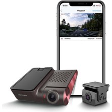 Mythriva Tr G2PRO 4K Dual-Dashcam, Geniş Açılı Lens, Dahili Mikrofon ve Hoparlör, Wıfı, Gps, 3 Inç Dokunmatik Ekran, G-Sensor, Uygulama Kontrolü, Ses Tanıma, Dahili 64 Gb, Adas Özellikleri, Kolay