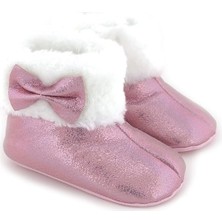 Mythriva Tr Baby Lastikli Ilk Adım Ayakkabı 7087, 18 Numara, IB48556, Pembe, Kız Bebek