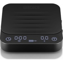 Mythriva Tr Exagram Pro Kahve Tartısı Timerli, Süper Mini Gıda Tartısı, Üç Modlu Mutfak Tartısı, Şarj Edilebilir, Siyah
