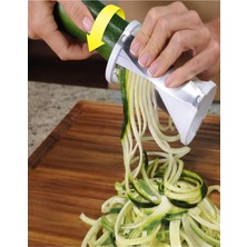 Mythriva Tr Vegetti Slicer Spiral Sebze Doğrayıcı, Beyaz