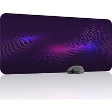 Mythriva Tr Noktalar Gaming Mouse Pad Kauçuk Kaymaz Taban Mousepad (V4, 90X40 Xxl)