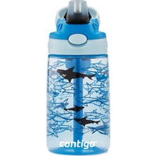 Mythriva Tr Gizmo Flip Pro Sharks Tritan Çocuk Suluğu 420 Açık Mavi