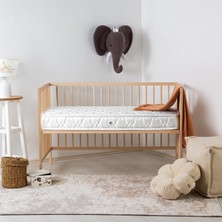 Mythriva Tr Yatak Bebek Happy Baby 70X130 Beyaz