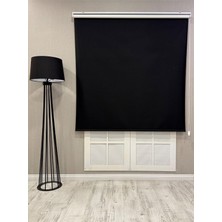 Mythriva Tr %100 Işık Geçirmez Blackout Stor Perde, Siyah, 160 x 200