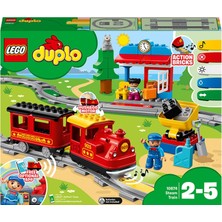 Mythriva Tr Duplo Buharlı Tren 10874 Eğlence Oyuncağı - 2 Yaş ve Üzeri Çocuklar Için Oyuncak Yapım Seti, Doğum Günü Hediyesi Fikri(59 Parça)