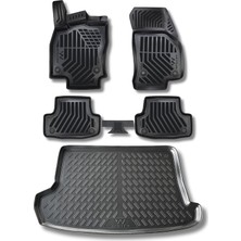 Mythriva Tr Wöller Volkswagen T Roc Paspas Bagaj Havuzu 2016 2025 Arası Uyumlu 3D Ultraflex Set