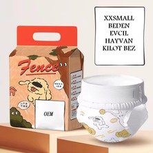 Xxsmall Beden Evcil Hayvan Kilot Bez - Ultra Emici - Hızlı Kuruyan Midastech