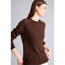 DeFacto Ultra Yumuşak Relax Fit Bisiklet Yaka Basic Kazak I6913AZ26WN