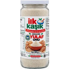 İlk Kaşık Organik Tam Yulaf Unu | 280 g | Taş Değirmen %100 Katkısız