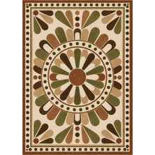 Rugs Modern Halı Sdtplus Vintage Folklorik Geometrik Desenli Ince Dokuma Taban Salon Halısı OZL237