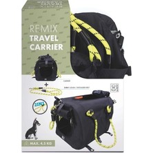 Odea M-Pets 2ın1 Remıx Black/yellow Taşıma Çantası 41X28X28CM