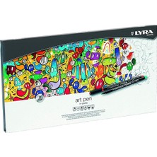 Odea Lyra Hı Quality Art Pen Çizim Kalemi, 30'lu Metal Kutu