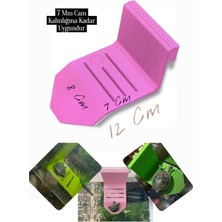 Salıncak Kaplumbağa Rampası Cama Geçmeli 12X8 ( Pembe )