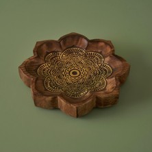 Odea Bella Maison Indian Rico Dekoratif Tabak, Natural, 22 x 3,5 x 22