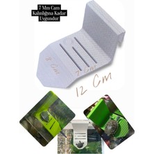 Salıncak Kaplumbağa Rampası Cama Geçmeli 12X8 ( Beyaz )