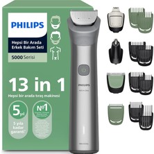 Odea Philips 5000 Serisi 13IN1,ERKEK Bakım Seti,yüz/saç/vücut Tıraş Makinesi,ıslak/kuru KULLANIM,MG5942/15
