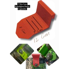 Salıncak Kaplumbağa Rampası Cama Geçmeli 12X8 ( Kırmızı )
