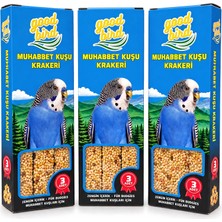 Good Bird Muhabbet Kuşu Krakeri 3'lü - 3 Paket - 9 Adet