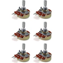Atölye Elektronik 10K Potansiyometre 6'lı Paket B10K Arduino Uyumlu