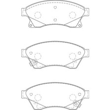 Opel Astra 2009-2016 Fren Balata Ön Ikazli 13301207 Nextpart