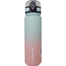Odea Tr Tritan 1000 ml Spor Matarası, Pembe-Gri