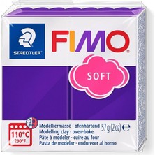 Odea Tr Fimo Polimer Kil 57GR Soft Modelleme Kili Mürdüm / 8020-63 07