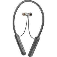 Odea Tr Boyun Askılı Bluetooth Kablosuz Sporcu Kulaklığı, Uzun Şarjlı 250 Saat Pil Ömrü, Enc Mikrofonlu Boyuna Takılan Manyetik Kulaklık (Siyah)