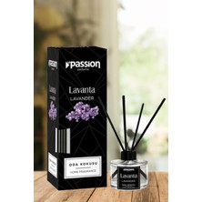 Odea Tr Passion Lavanta Kokulu Bambu Çubuklu Oda Kokusu Kalıcı Ev & Banyo Için Etkili Bambu Çubuğu Ortam Kokusu