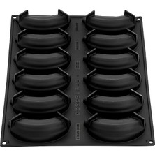 3D Muz Pavoni Silikon Pasta ve Kek Kalıbı 12LI PX43144