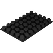Silikomart Oval Silikon Pasta Kek Kalıbı 40LI SQ099