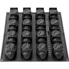 Pavoni 3D Hurma Silikon Pasta ve Kek Kalıbı 16LI Date PX43121