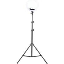 Odea Tr Afı R115 14 Inç Ring LED Işık Kiti, Tripod Standlı, USB Type-C Bağlantılı, Makyaj ve Video Çekimi Için