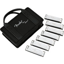 Odea Tr Blues Harmonica Deluxe 7' Set Kılıf Içinde