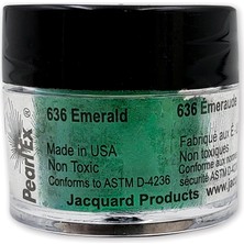 Odea Tr Pearl Ex Pigment Tozu, 3 G, Zümrüt, Epoksi Reçine Için Gevşek Mika Tozu, Sulu Boya, Kaligrafi Mürekkebi ve Kil, Epoksi Pigment Tozu, Epoksi Reçine Boyası