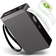 Odea Tr P22 Etiket Yazıcısı, Siyah, Ev ve Ofis Malzemeleri Için Etiketleme Cihazı, Mutfak, Ofis ve Hobi Için Bluetooth Termal Yazıcı | Sonsuz Kağıt Için Etiket Yazıcısı