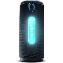 Odea Tr Grip Bluetooth Hoparlör, Siyah, Jbl Pro Ses, Aı Sound Boost, IP68 Su Geçirmez ve Toz Geçirmez, Ambiyans Aydınlatması, 14 Saate Kadar Çalma Süresi, Auracast Çoklu Hoparlör Bağlantısı, Jbl