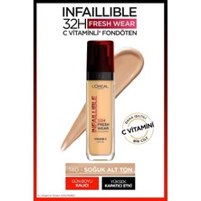 Odea Tr Infaillible 32H Fresh Wear C Vitaminli Fondöten, 140 Golden Beige